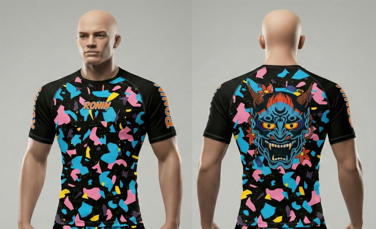 Ali G Camo Oni mask rashie
