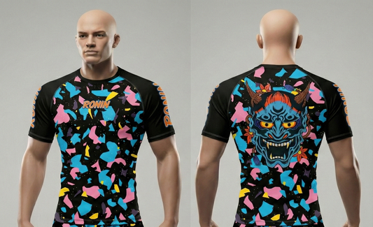 Ali G Camo Oni mask rashie