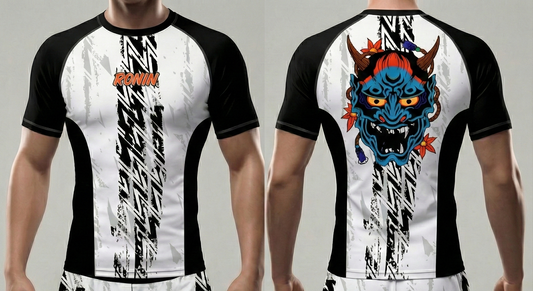 Oni mask tread rashie